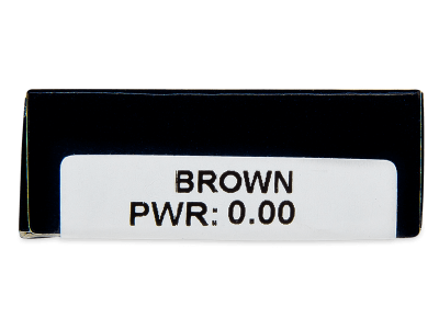 TopVue Daily Color - Brown - jednodnevne leće bez dioptrije (2 kom leća) - Pregled parametara leća