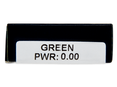 TopVue Daily Color - Green - jednodnevne leće bez dioptrije (2 kom leća) - Pregled parametara leća
