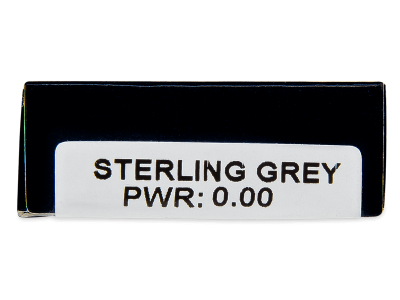 TopVue Daily Color - Sterling Grey - jednodnevne leće bez dioptrije (2 kom leća) - Pregled parametara leća