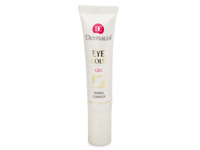 Gel za područje oko očiju Dermacol eye gel for tired eyes Eye Gold 15 ml