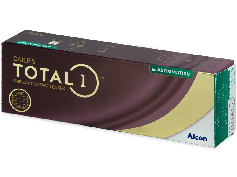 Dailies TOTAL1 for Astigmatism (30 kom leća) - Torične kontaktne leće