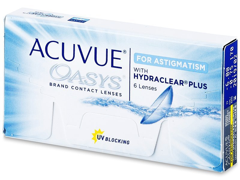 Acuvue Oasys for Astigmatism (6 kom leća) - Torične kontaktne leće