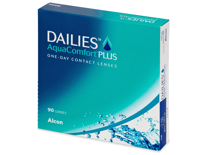 Dailies AquaComfort Plus (90 kom leća) - Jednodnevne kontaktne leće