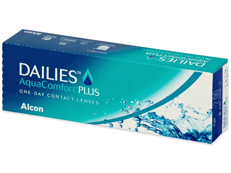 Dailies AquaComfort Plus (30 kom leća) - Jednodnevne kontaktne leće