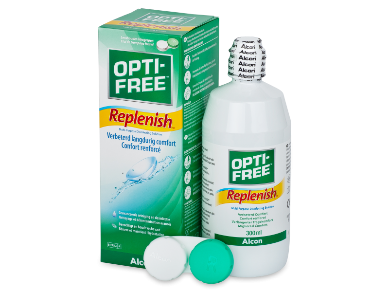 Otopina OPTI-FREE RepleniSH 300 ml  - Otopina za čišćenje