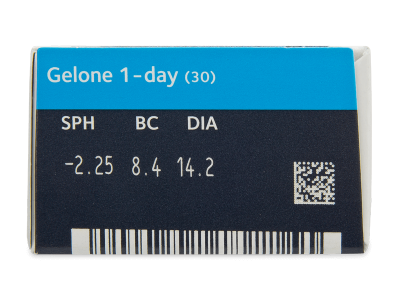 Gelone 1-day (30 leća) - Pregled parametara leća
