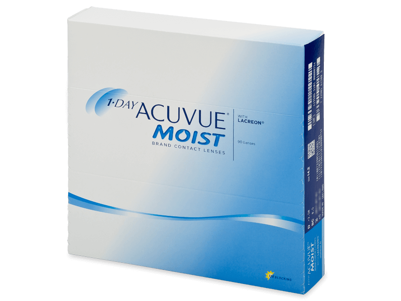 1 Day Acuvue Moist (90 kom leća) - Jednodnevne kontaktne leće
