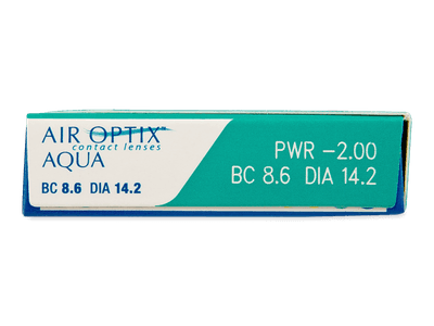 Air Optix Aqua (6 kom leća) - Pregled parametara leća