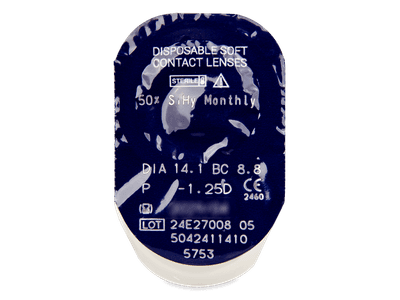 Gelone Monthly (3 kom leća) - Pregled blister pakiranja 