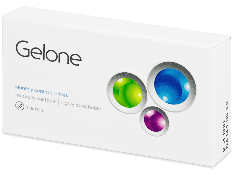 Gelone Monthly (3 kom leća) - Mjesečne kontaktne leće