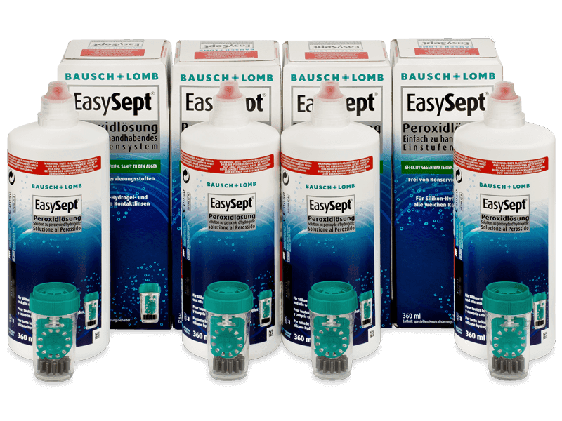 Otopina EasySept Peroxide 4 x 360 ml - Economy 4-pack - solution