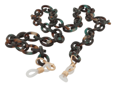 Špagica za naočale 541M - crno-zelena