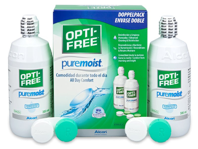 Otopina Opti-Free PureMoist 2 x 300 ml 