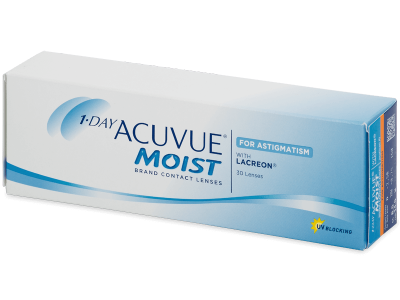 1 Day Acuvue Moist for Astigmatism (30 kom leća) - Torične kontaktne leće