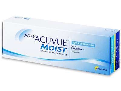 1 Day Acuvue Moist for Astigmatism (30 kom leća) - Stariji dizajn